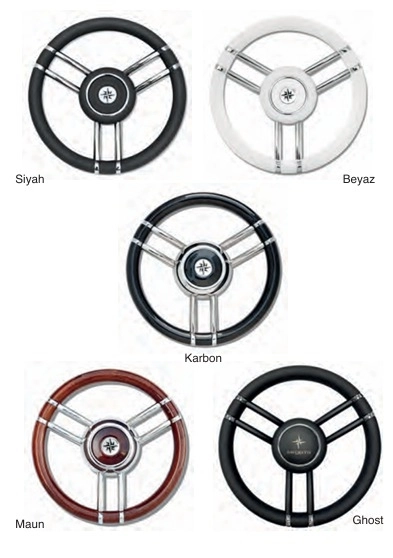 T27 Serisi 35 Cm Ghost Direksiyon Simidi